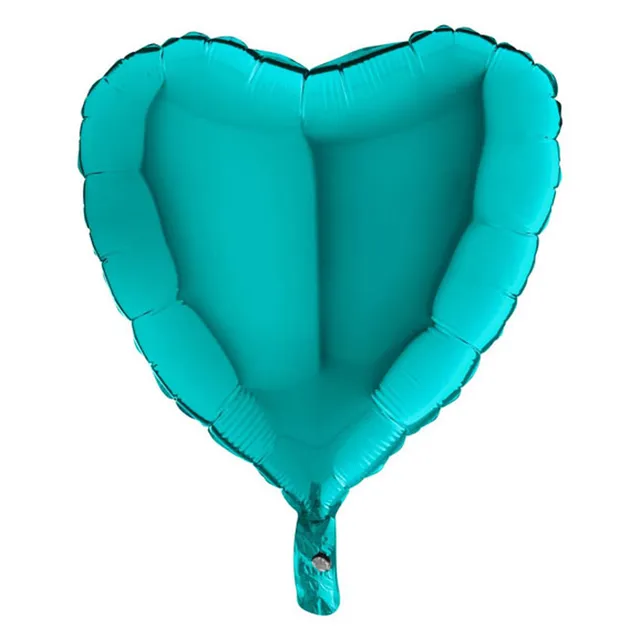 das-kost-mland-herz-folienballon-46cm-tiffany-t-rkis-uni image 1