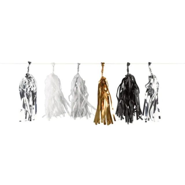 das-kost-mland-golden-wishes-fransen-girlande-400-cm image 1