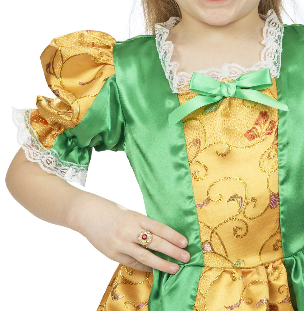 das-kost-mland-froschk-nigin-m-dchenkost-m-gr-n-gold image 4