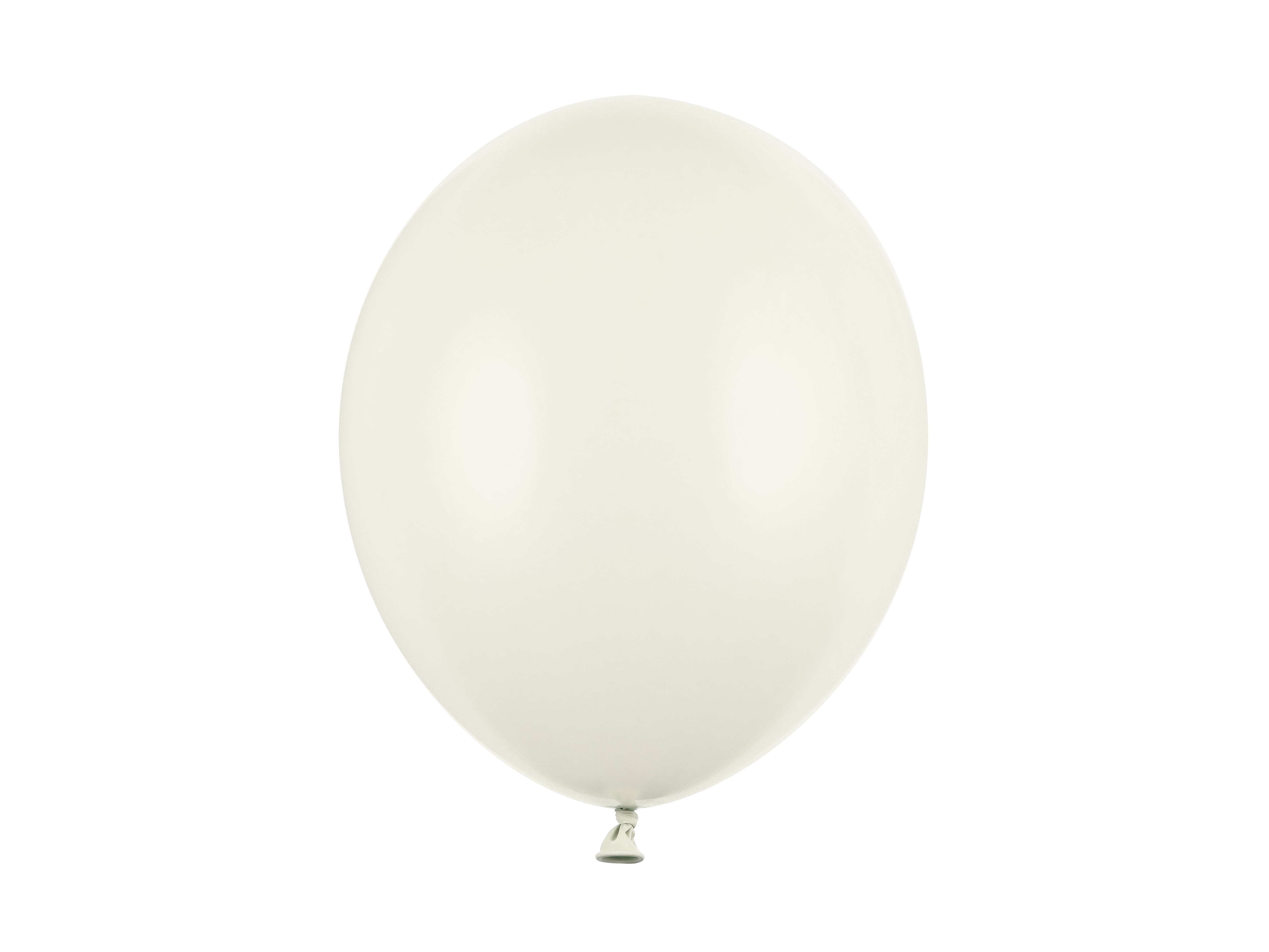 das-kost-mland-dekorationen-uni-pastell-luftballons-creme-wei-10-st-ck image 1