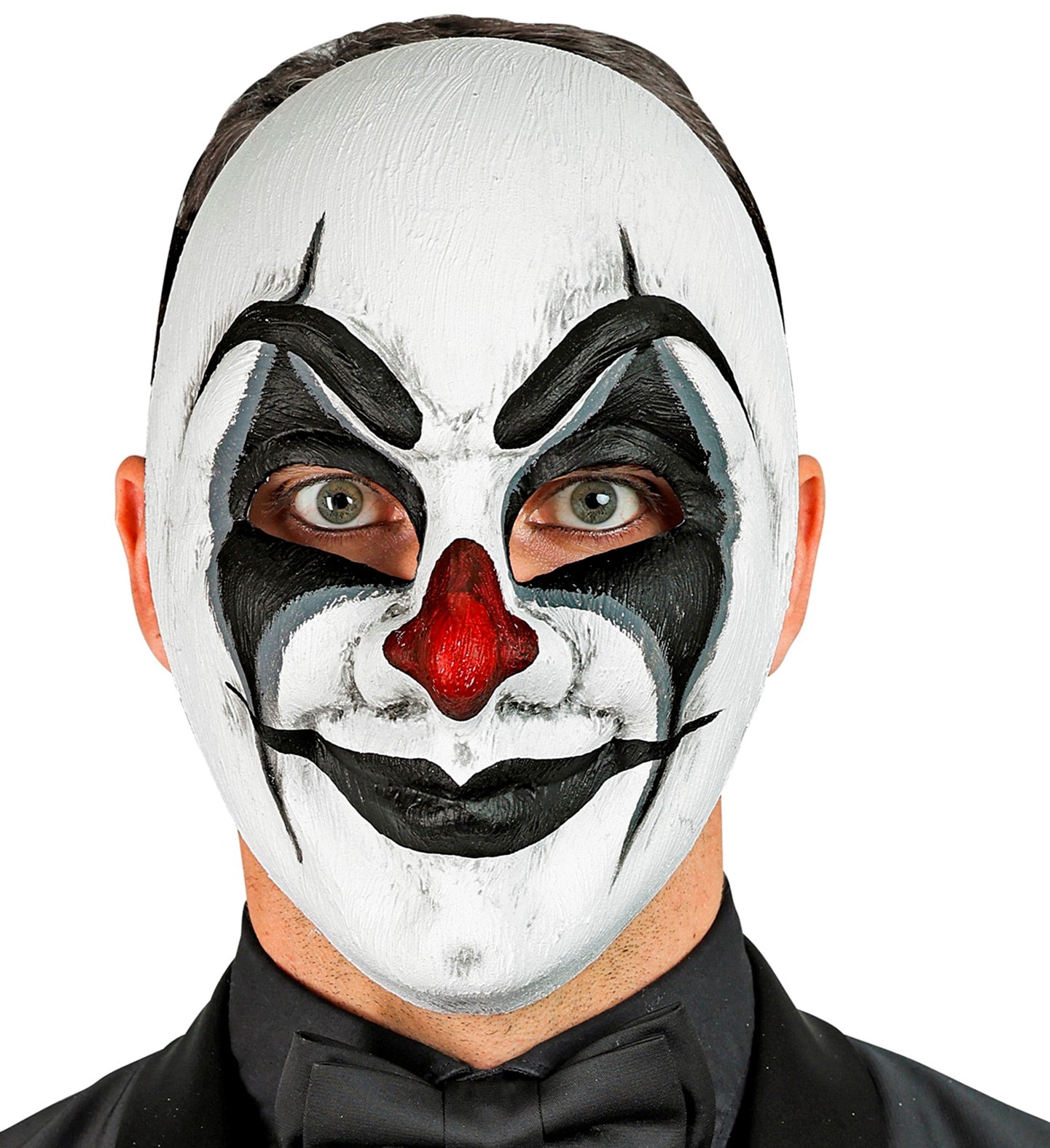 halloween-clownmaske-commedia-dell-arte-wei-schwarz image 5