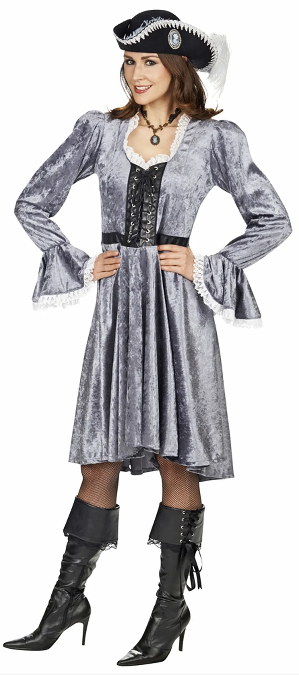 das-kost-mland-piratin-sally-kost-m-damenkleid-gr-40-42 image 1