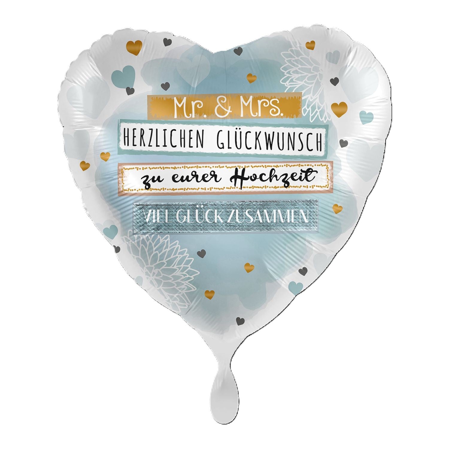 das-kost-mland-dekorationen-mr-mrs-herz-folienballon-43cm image 1