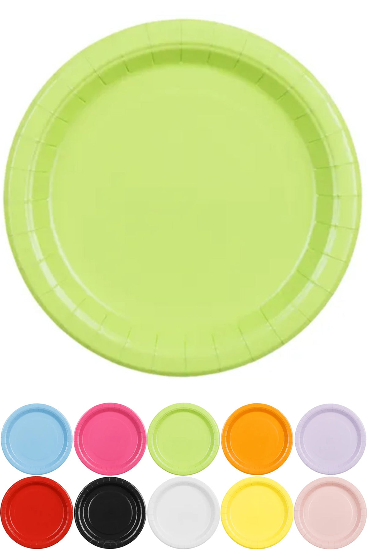 das-kost-mland-unifarben-pappteller-23-cm-6-st-ck-gelb image 1
