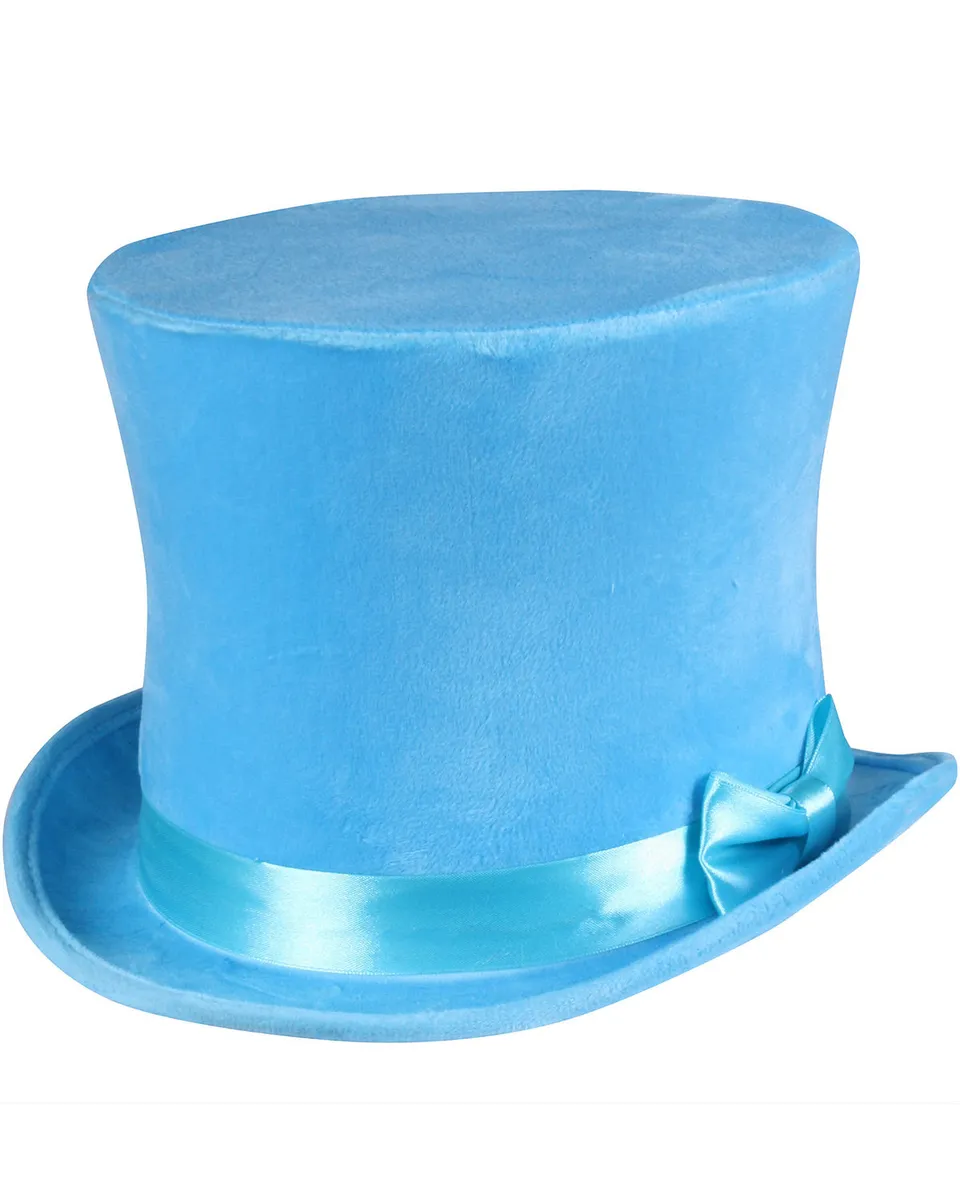 das-kost-mland-accessoires-zylinder-flair-neon-blau-60cm image 1