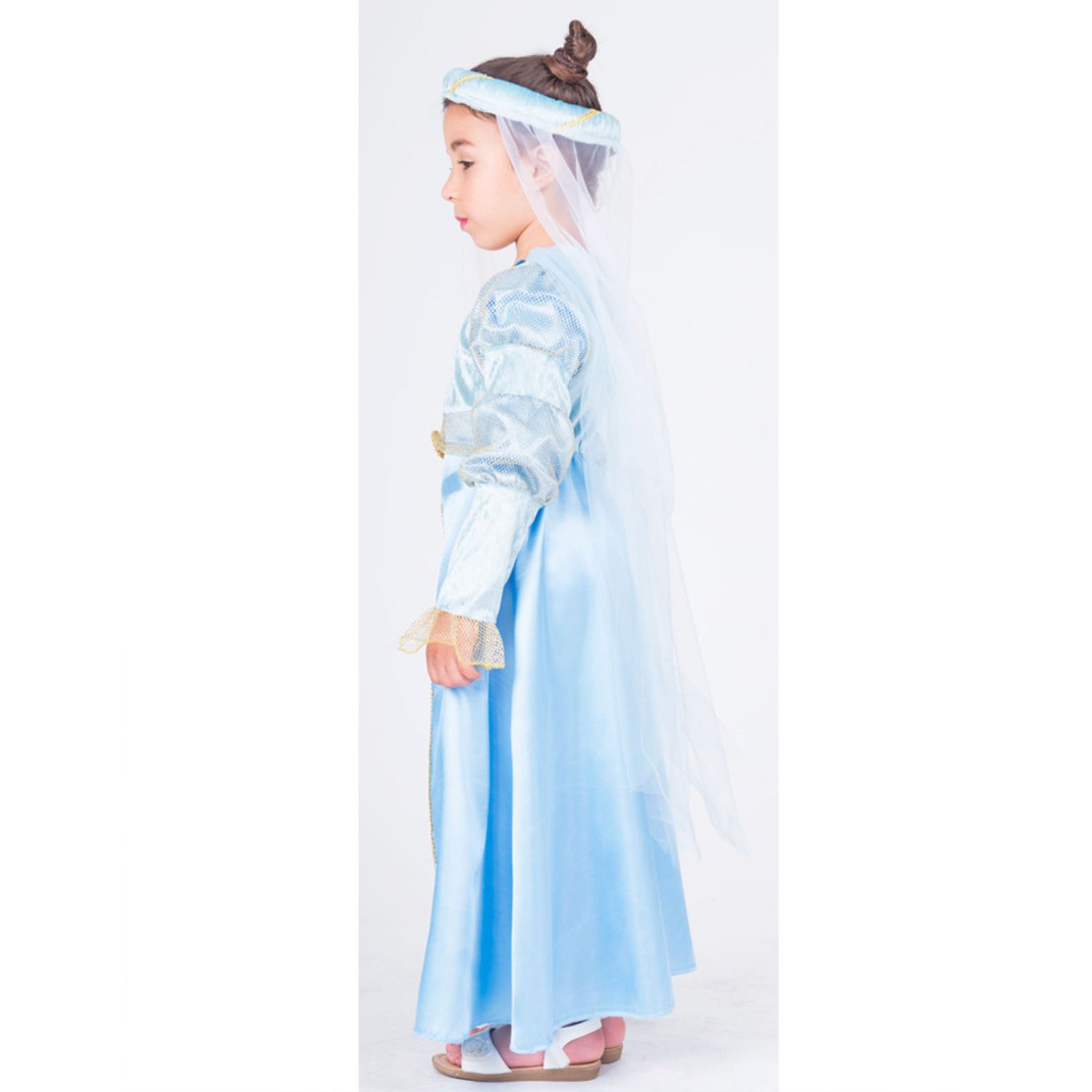 burgfr-ulein-lady-anora-kost-m-m-dchen-kleid-hellblau image 3