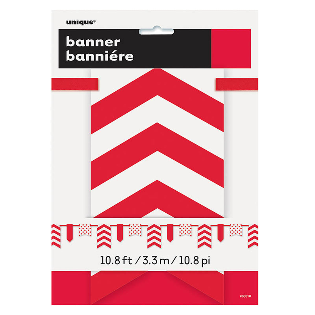 dekoration-banner-dots-stripes-chevron-rot-f-r-party image 2