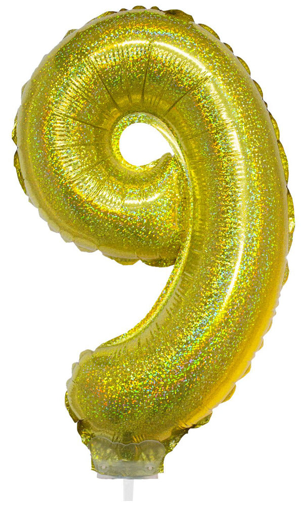 das-kost-mland-zahlen-folienballon-41-cm-zahl-9-gold image 1