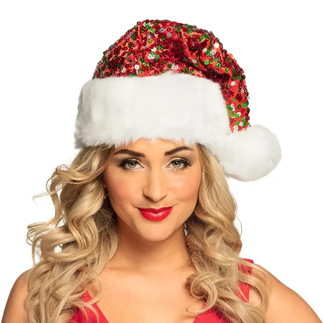das-kost-mland-sparkeling-nikolausm-tze-mehrfarbig-glitzer image 1