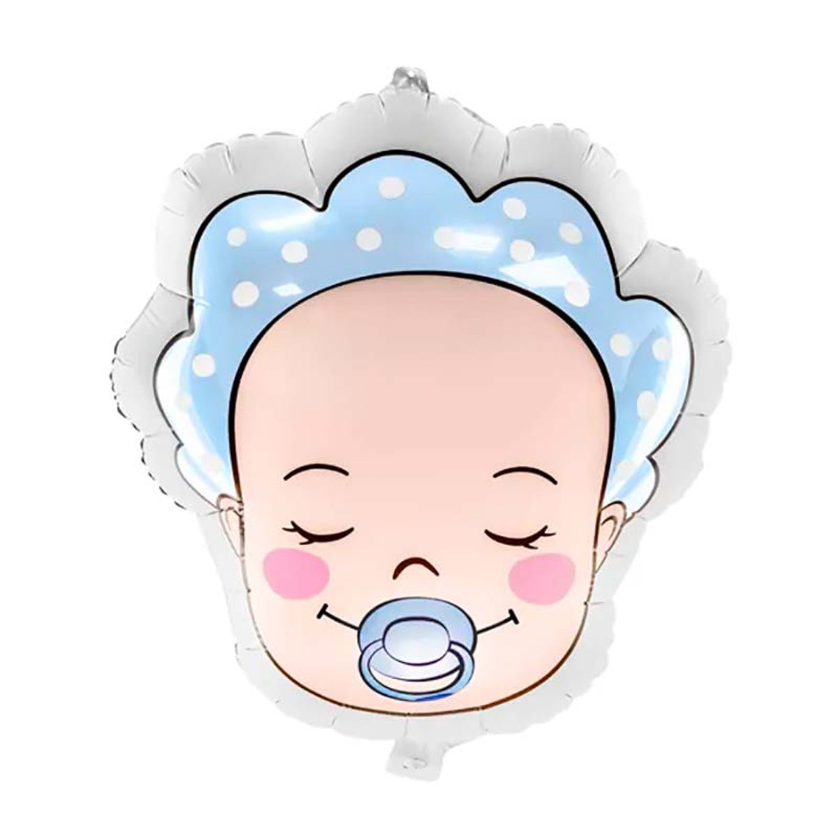 das-kost-mland-dekorationen-folienballon-baby-boy-45cm-blau image 1
