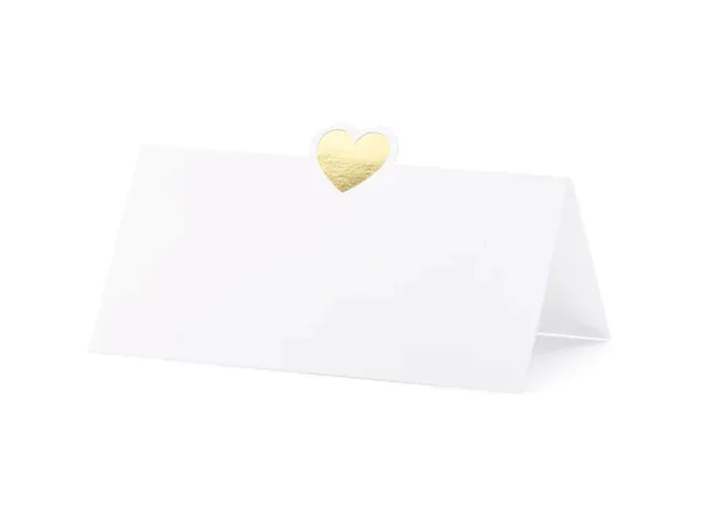das-kost-mland-platzkarten-goldenes-herz-tischkarten-10-st-ck image 1