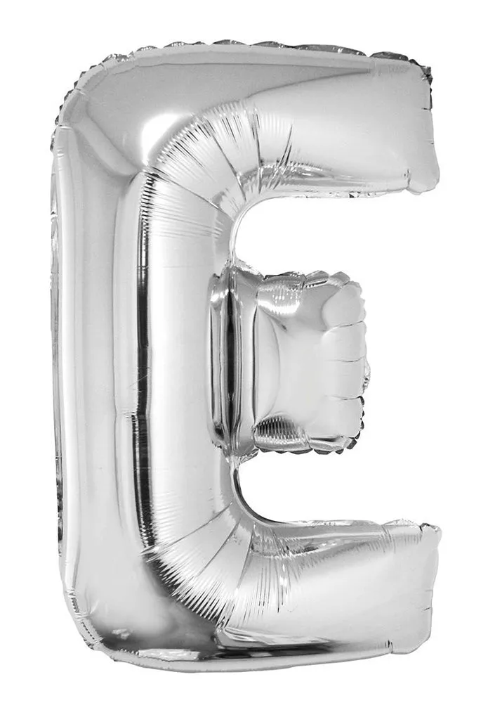 das-kost-mland-xxl-buchstaben-folienballon-100-cm-silber-e image 1