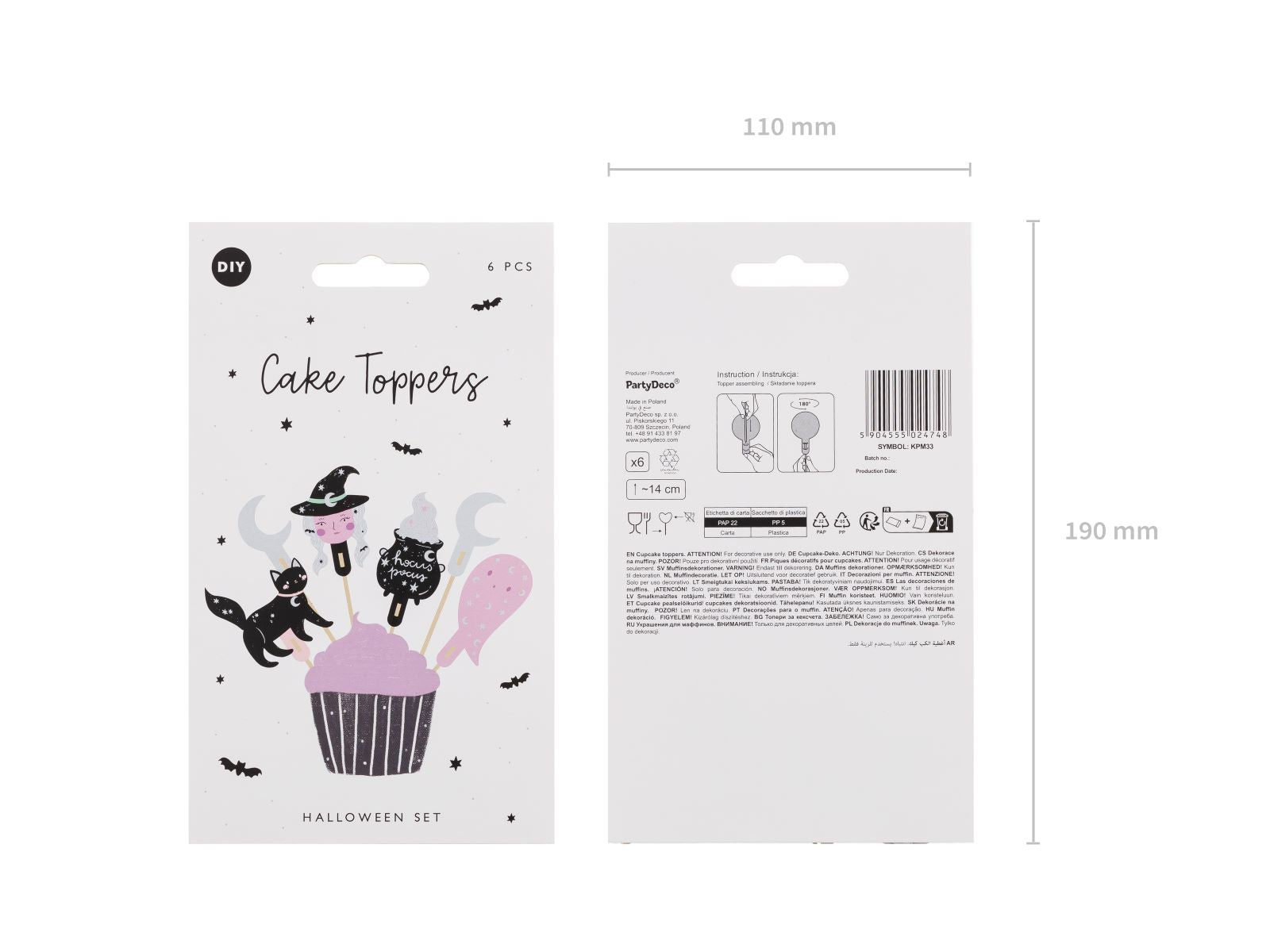 halloween-cupcake-muffin-deko-topper-6-stk-14-cm-kuchenstecker image 6
