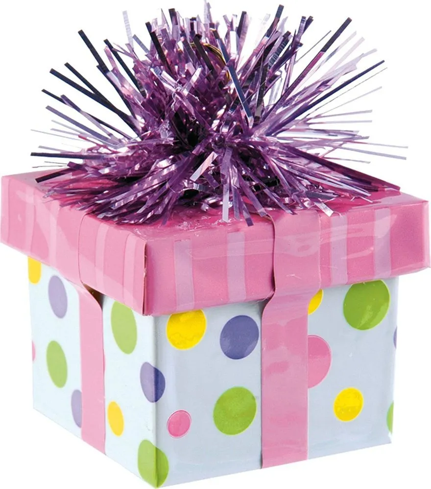 das-kost-mland-dekorationen-ballongewicht-geschenk-rosa-170g image 1