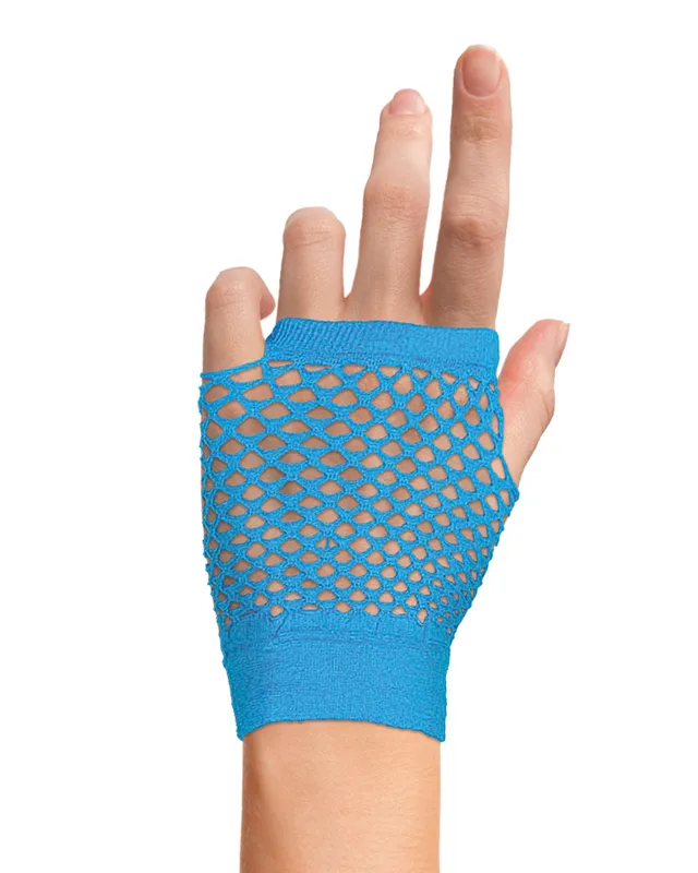 das-kost-mland-accessoires-netzhandschuhe-new-york-t-rkis-kurz image 1