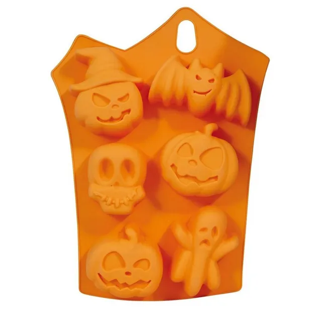 das-kost-mland-silikon-backform-halloween-kekse-23x15cm-orange image 1