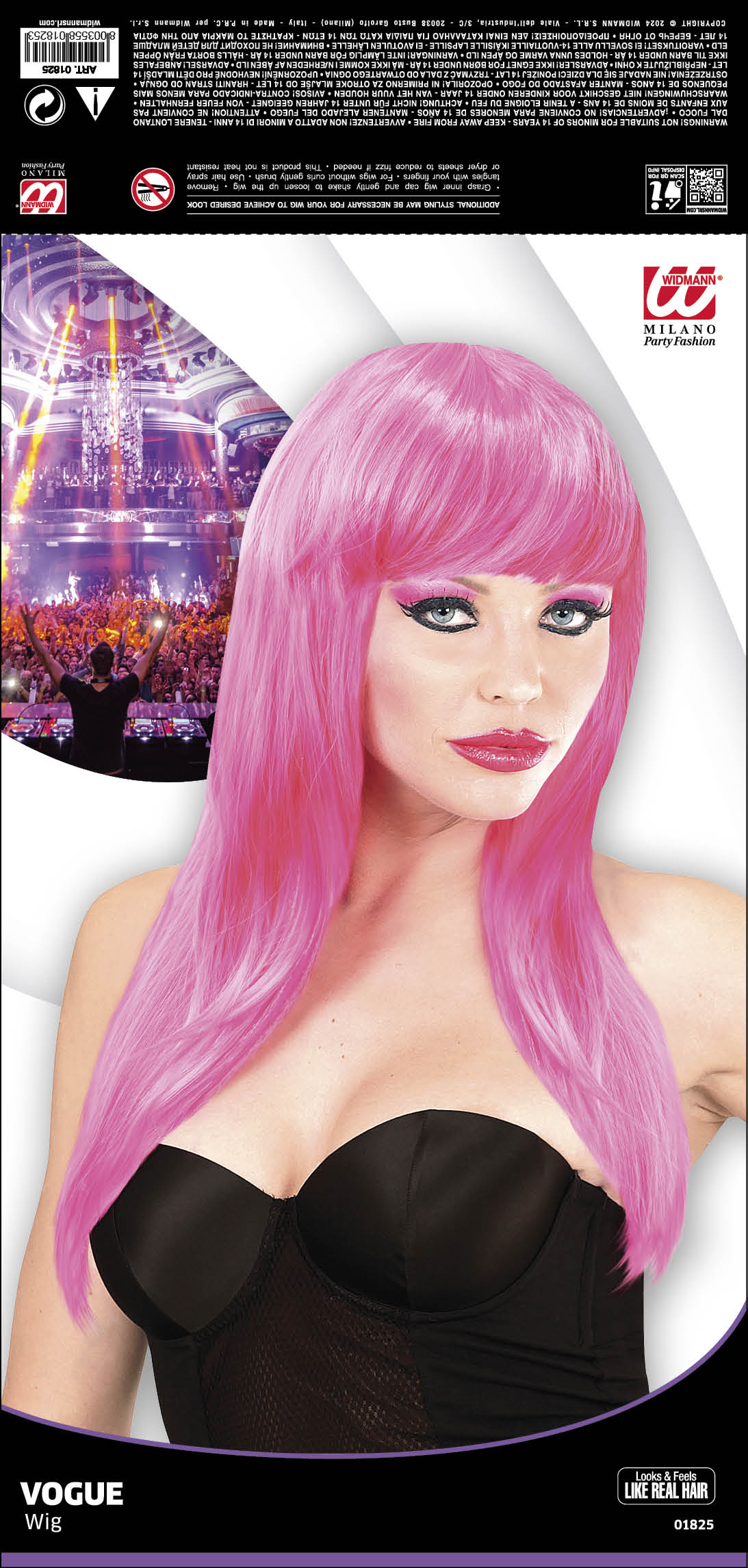 das-kost-mland-vogue-langhaar-per-cke-damen-pink-mit-pony image 3