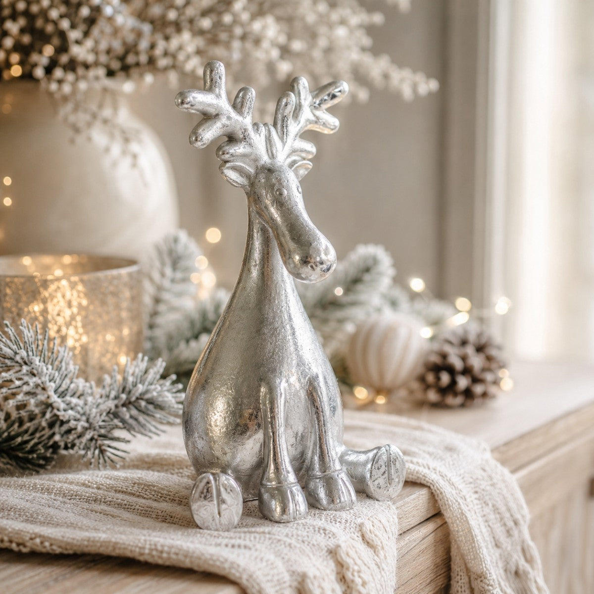 das-kost-mland-dekofigur-elch-harry-15x27-cm-silber-advent image 3
