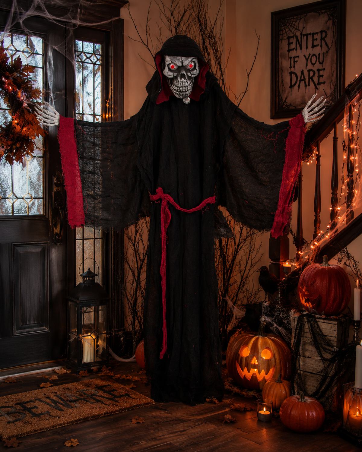 das-kost-mland-halloween-vampir-totenkopf-figur-155-cm-licht-sound image 5