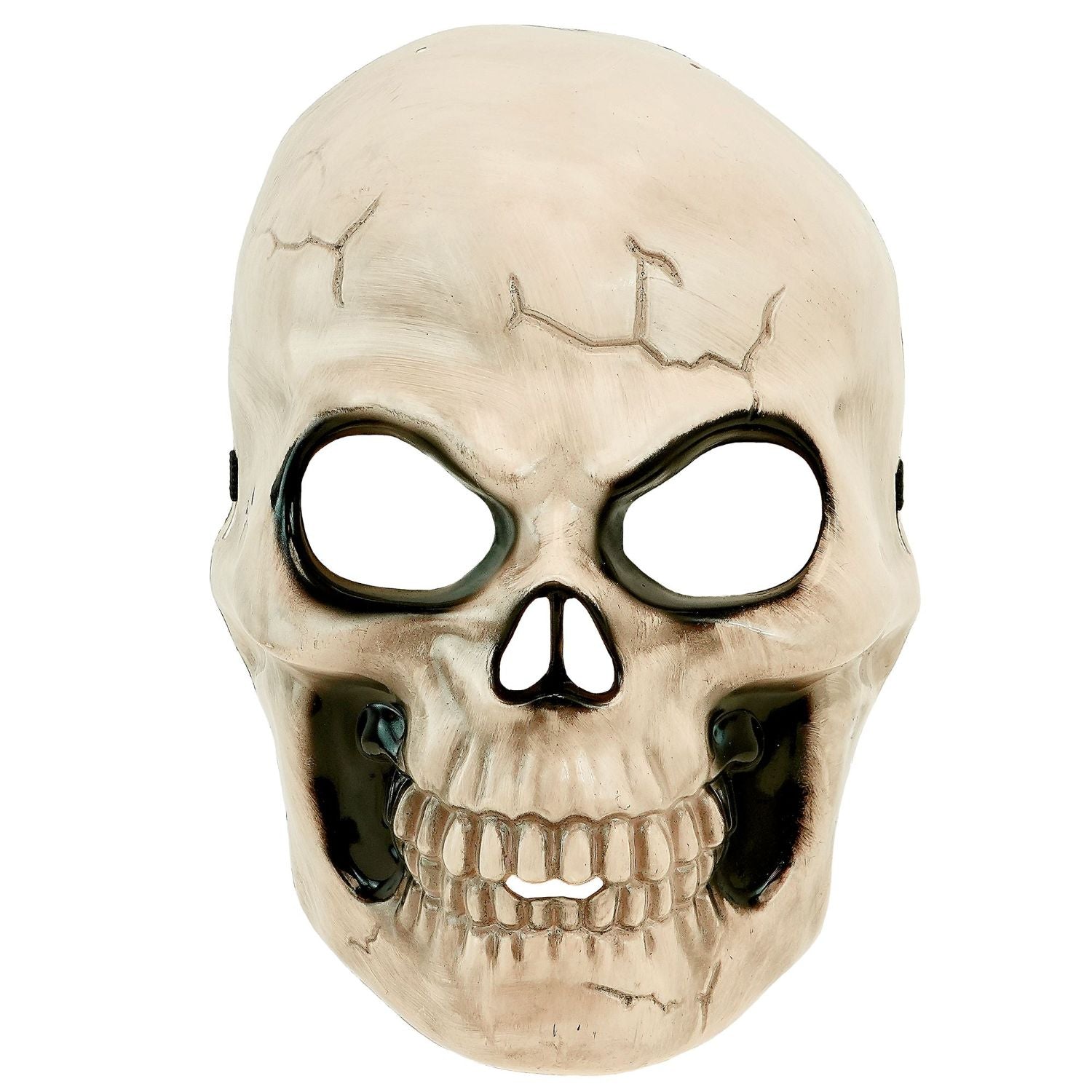 das-kost-mland-totenkopf-maske-kinder-halloween-knochenfarbe image 1