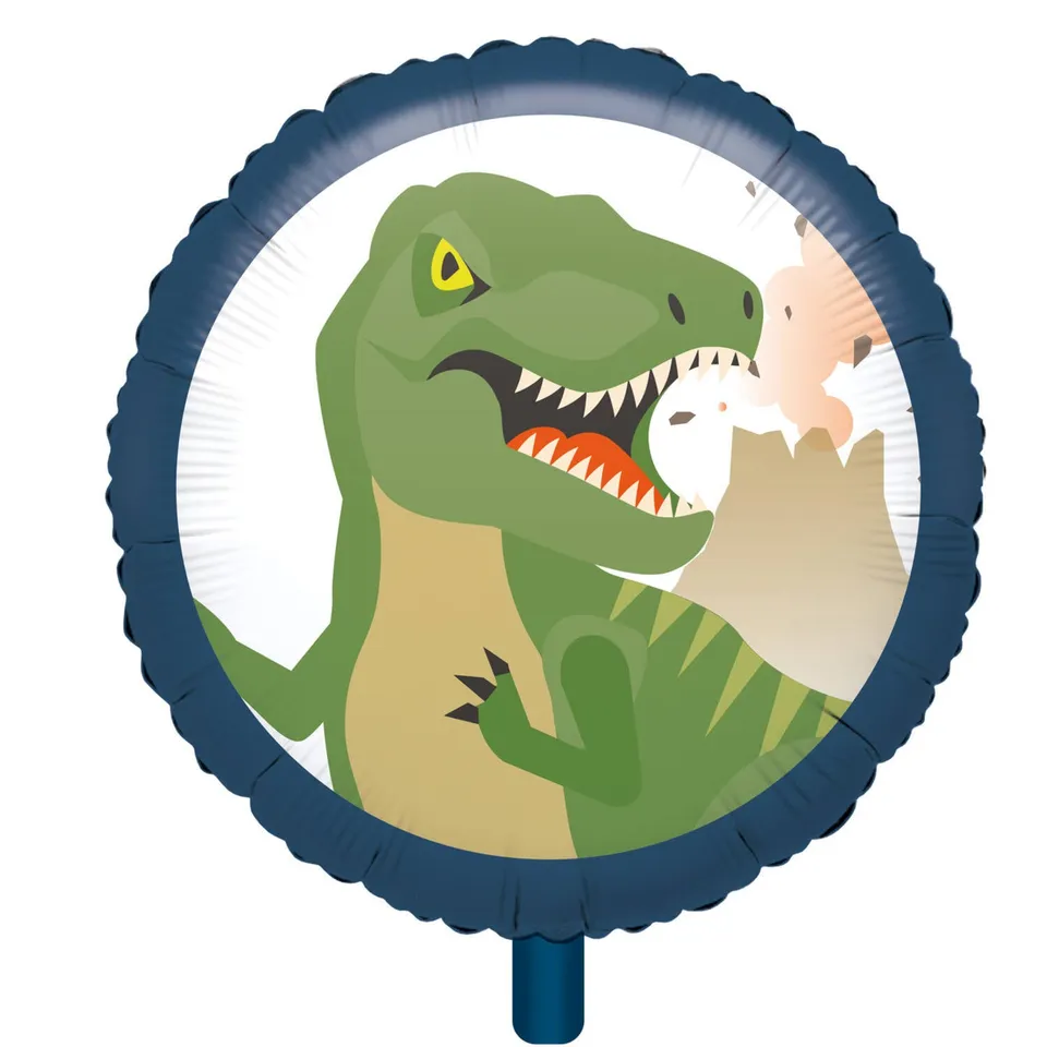 das-kost-mland-happy-dinosaurier-folienballon-45-cm image 1