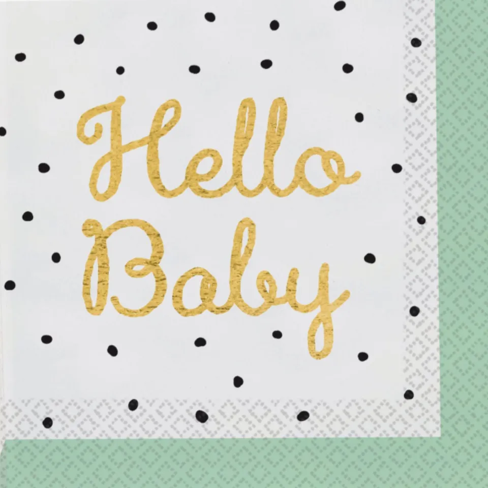 das-kost-mland-hello-baby-servietten-20-stk-33x33-cm image 1