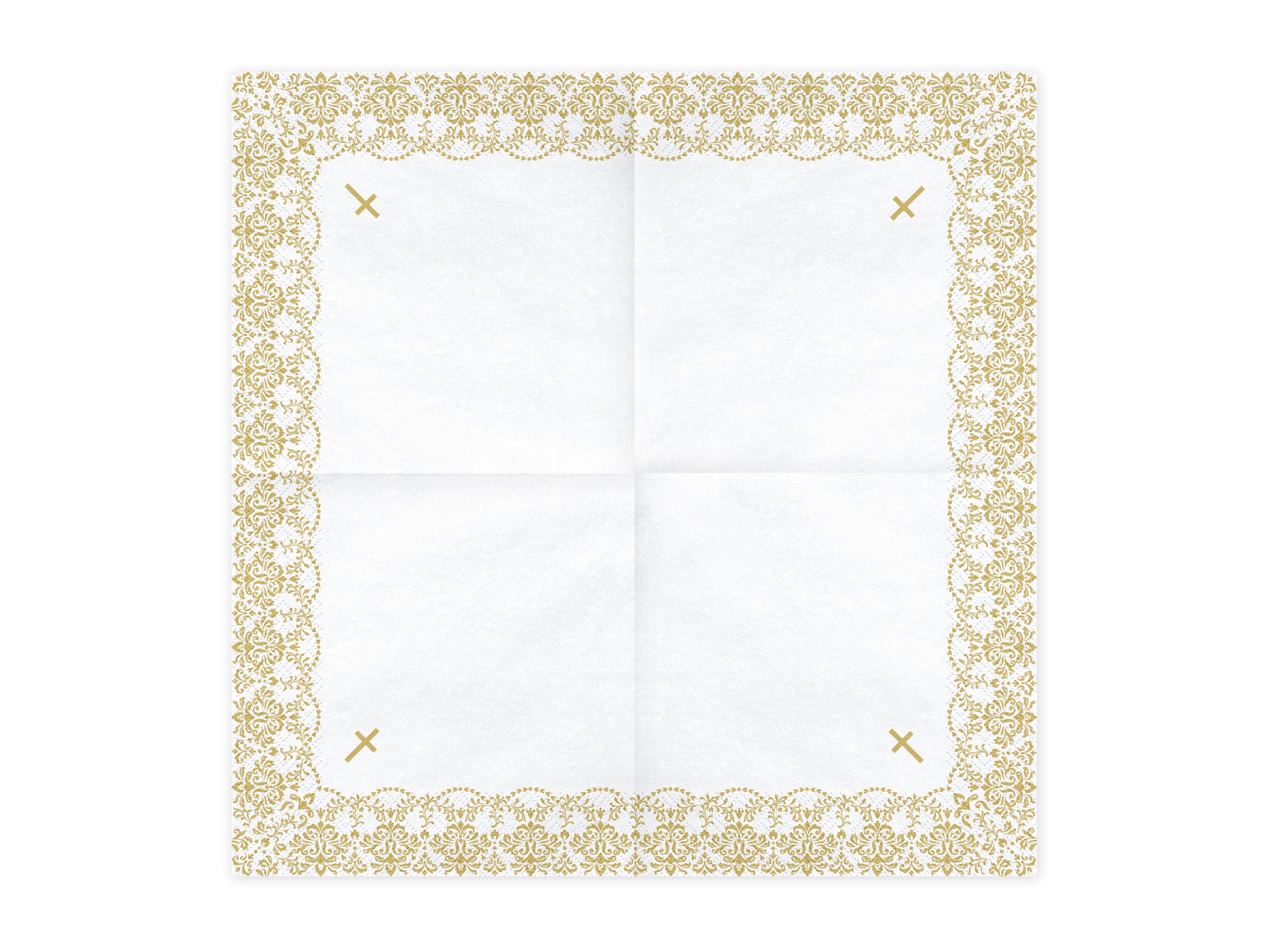 das-kost-mland-kommunion-servietten-gold-20-stk-33x33cm image 3