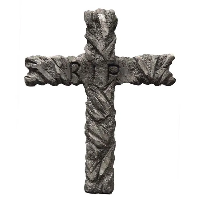 das-kost-mland-kreuz-rip-64x51cm-grabkreuz-halloween-deko image 1
