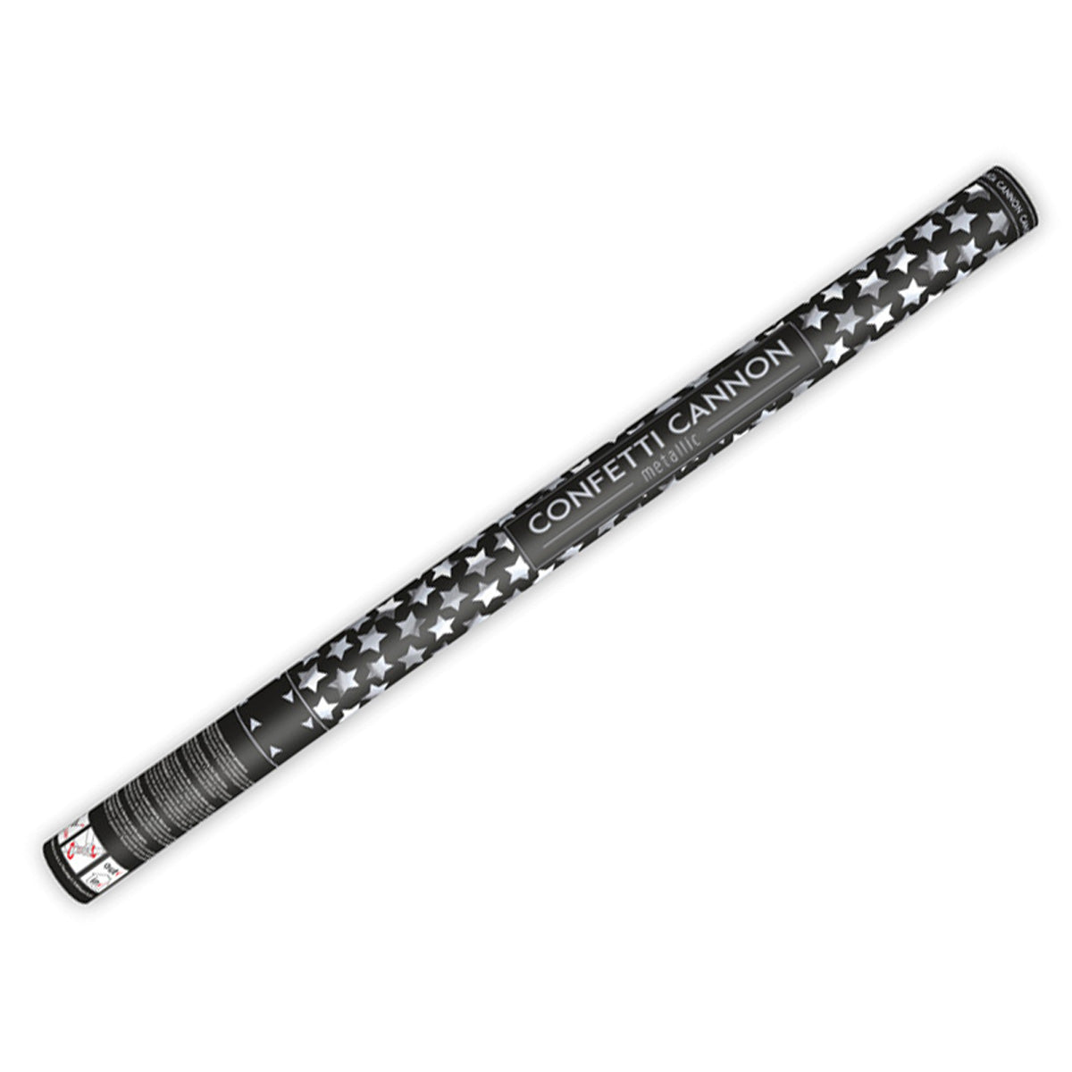 das-kost-mland-dekorationen-konfettishooter-sterne-80cm-silber image 1