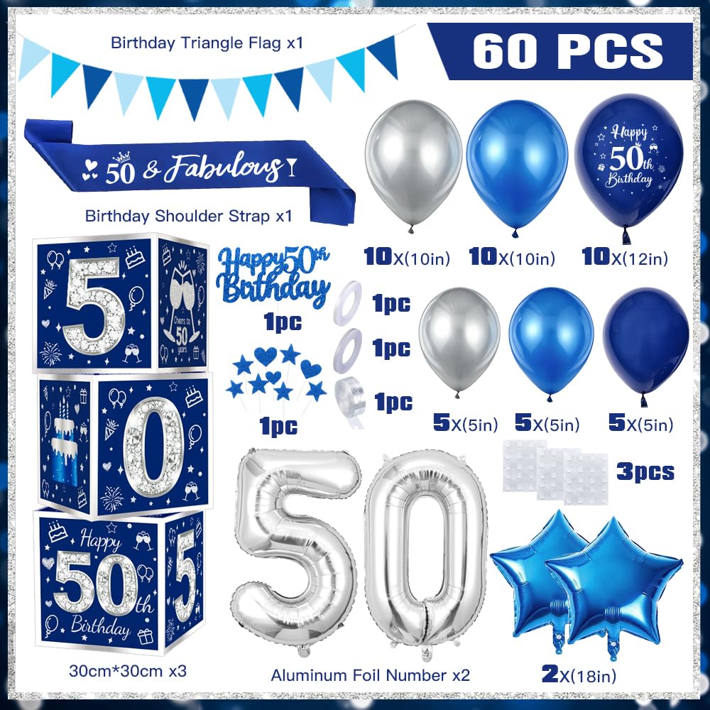 heitoyi-party-supplies-50-geburtstag-deko-blau-silber-set image 4
