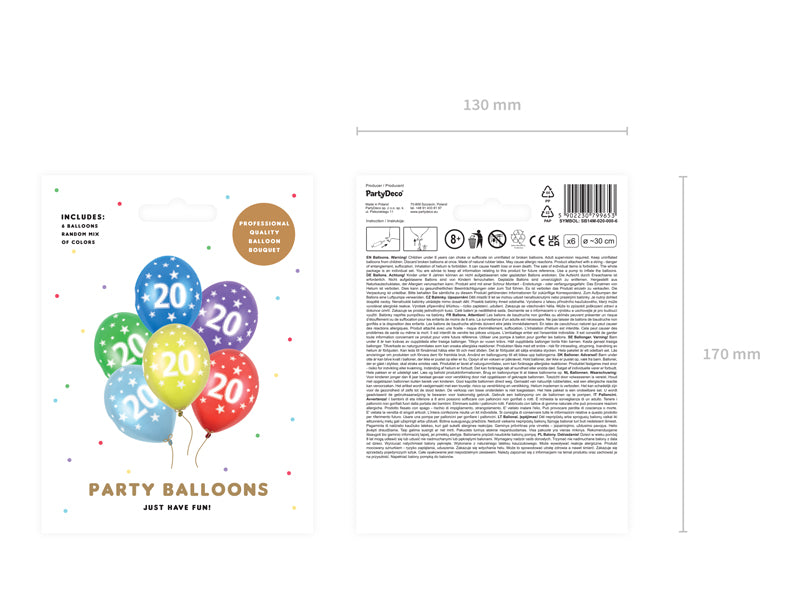 latexballon-happy-birthday-zahl-20-30cm-6stk image 2