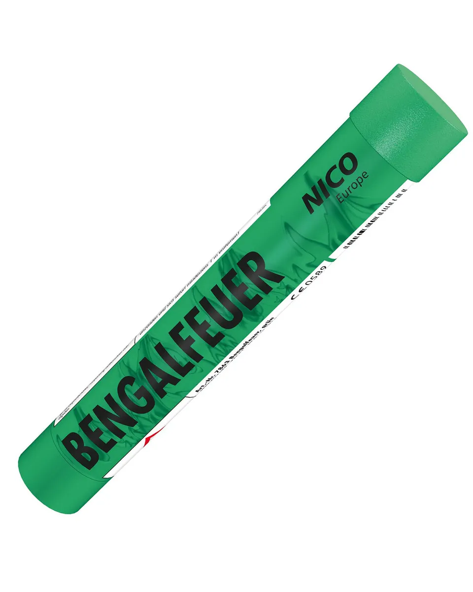 bengalfeuer-gr-n-bengalisches-licht-party-deko-effekt image 1
