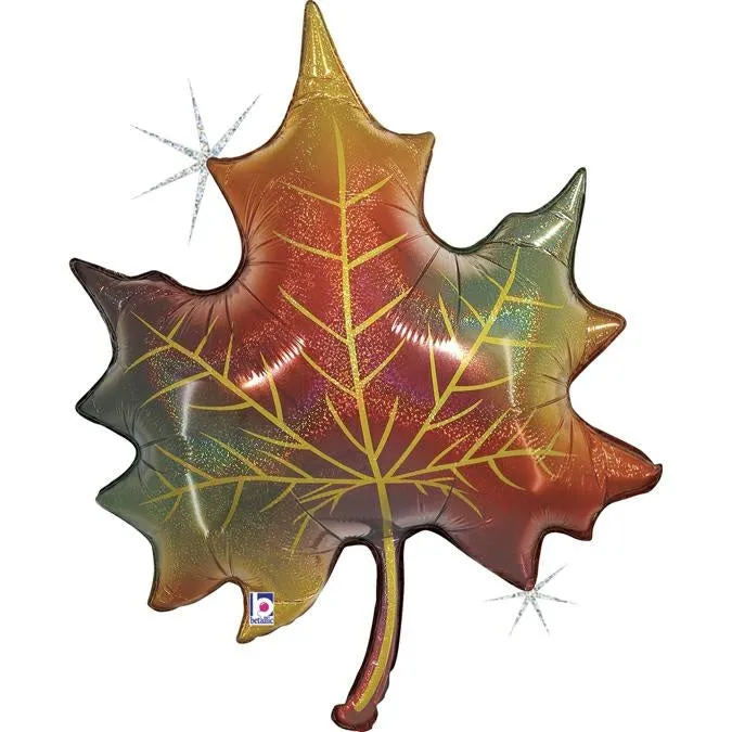 das-kost-mland-shape-folienballon-ahorn-blatt-holo-76-cm image 1