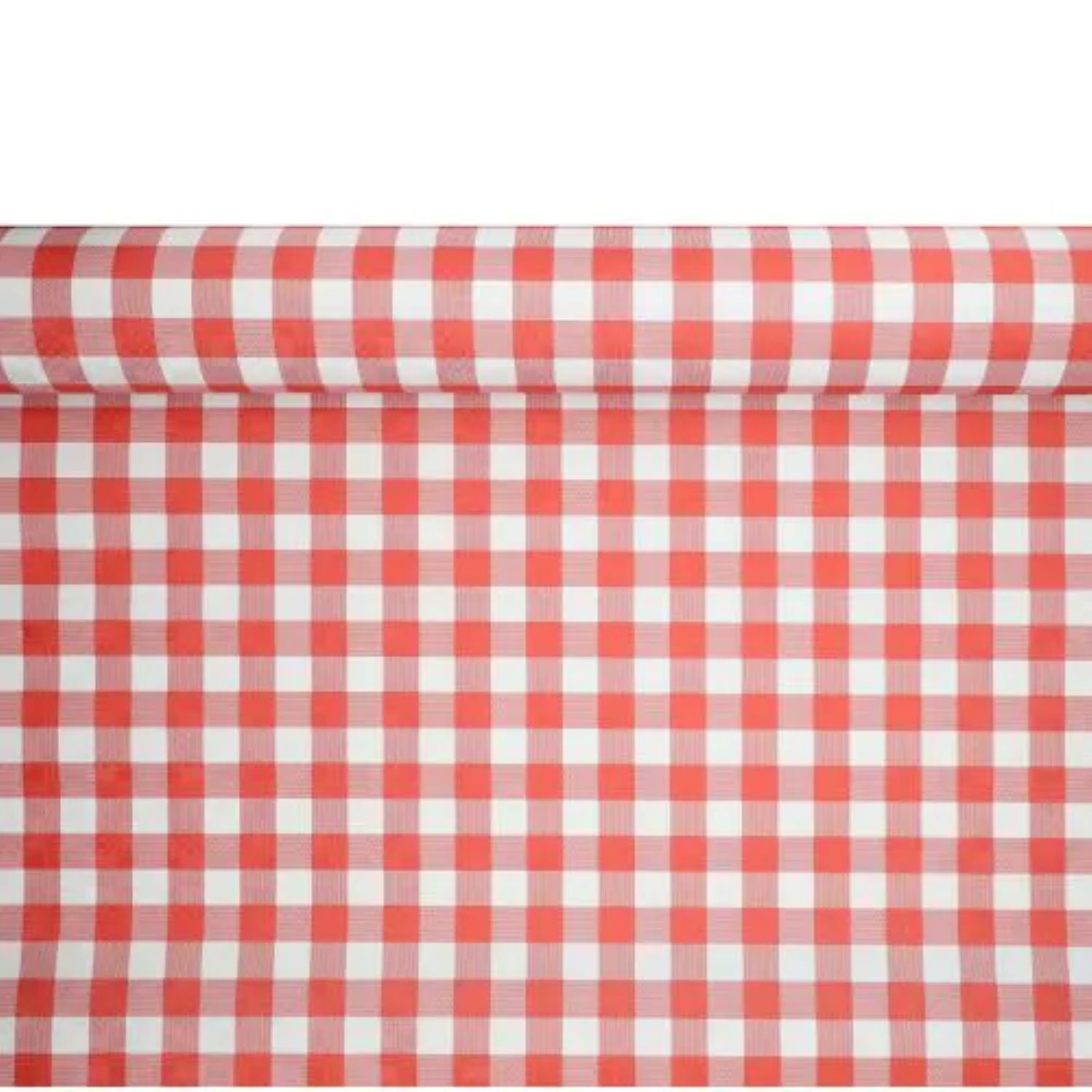 das-kost-mland-tischdecke-papier-damast-50x1-m-vichy-rot image 1