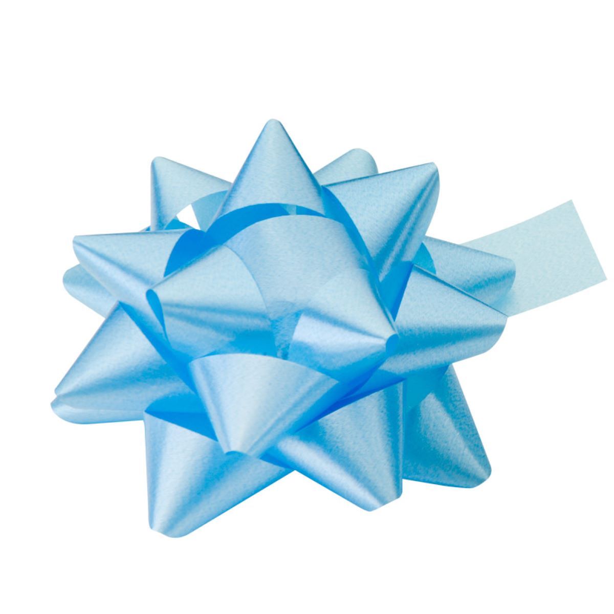goldina-polyband-rosette-geschenkband-70mm-hellblau image 1