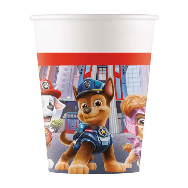 das-kost-mland-pappbecher-paw-patrol-movie-8-stk image 1