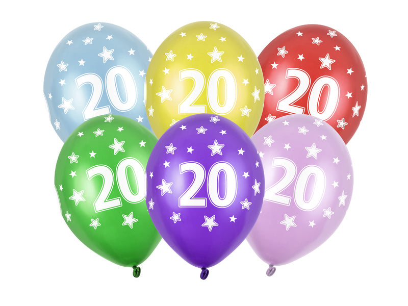 latexballon-happy-birthday-zahl-20-30cm-6stk image 1