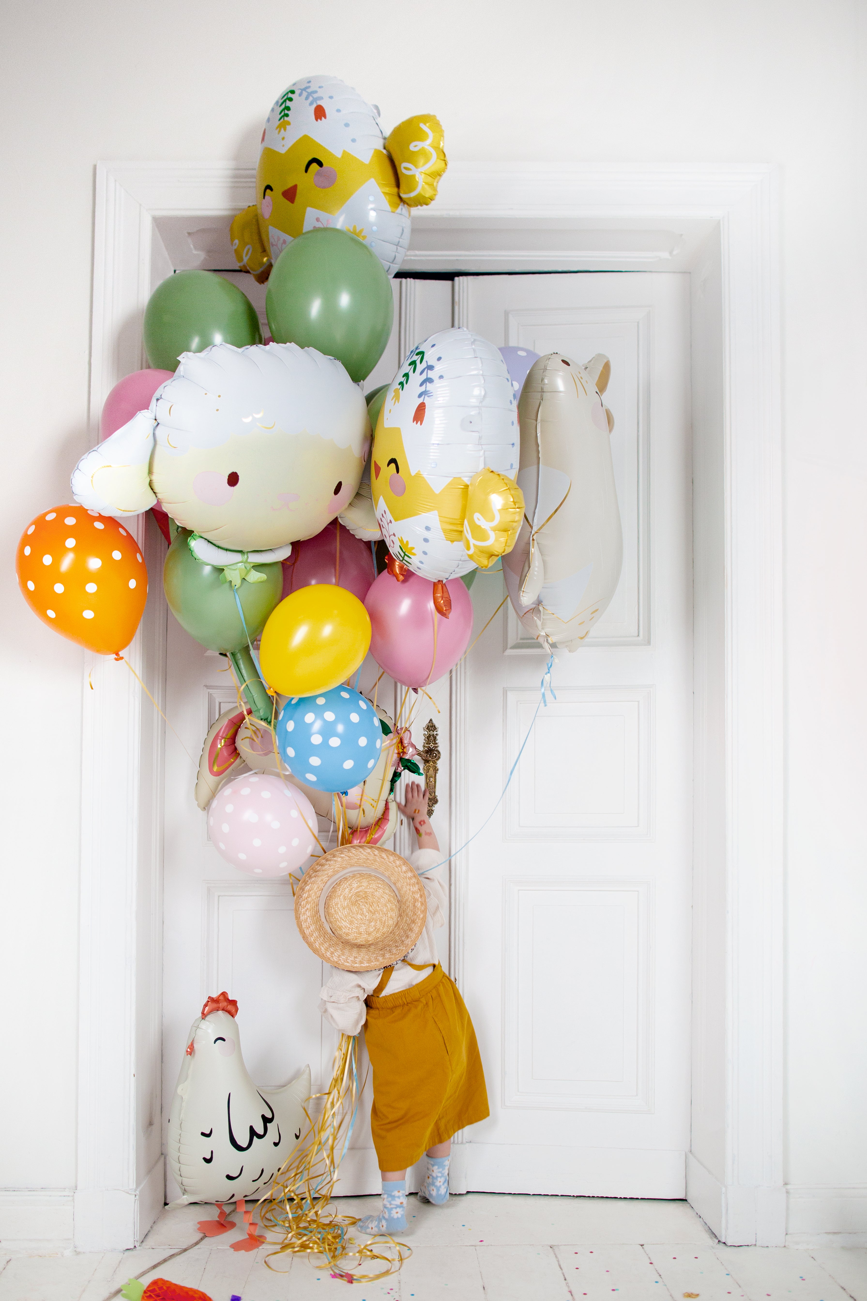 das-kost-mland-huhn-airwalker-folienballon-48x60cm-wei image 6
