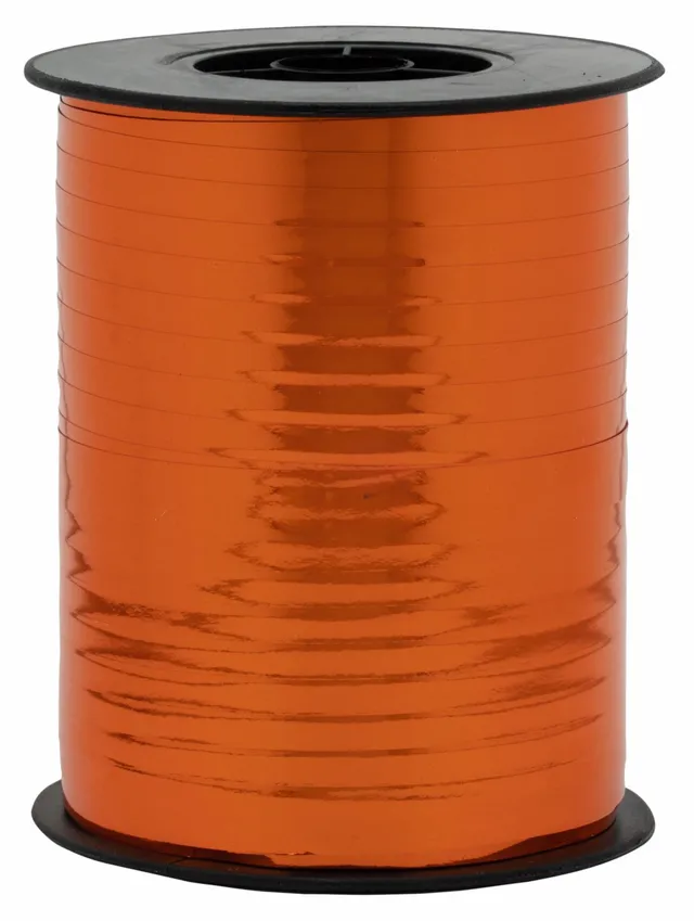 das-kost-mland-geschenkband-metallic-mandarin-10mm-250m image 1