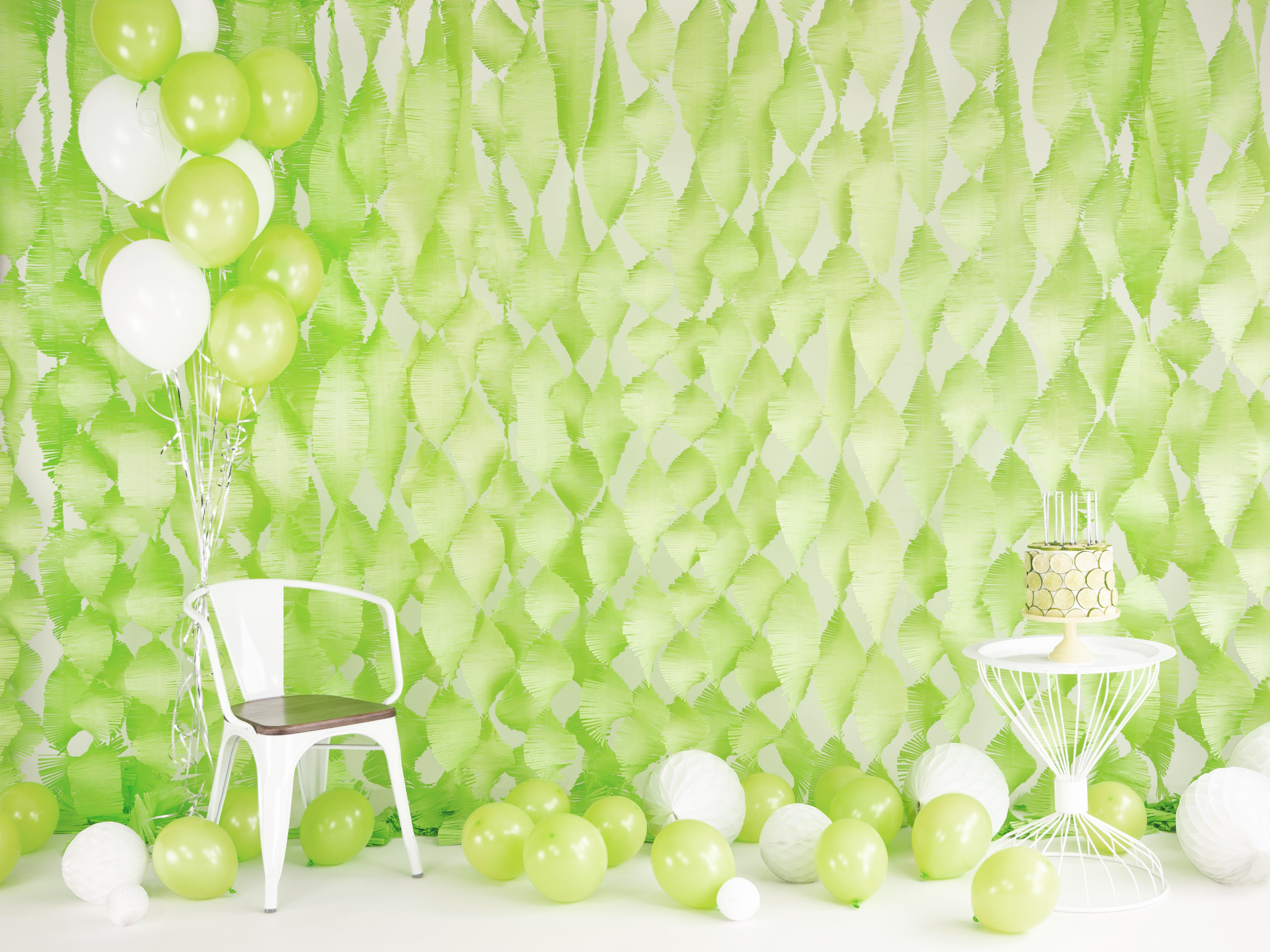 das-kost-mland-uni-pastell-luftballon-limettengr-n-50stk-30cm image 3
