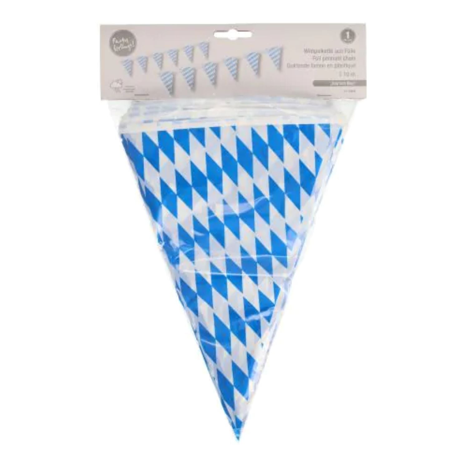 das-kost-mland-dekorationen-wimpelkette-bayrisch-blau-folie-10-m-wetterfest image 2