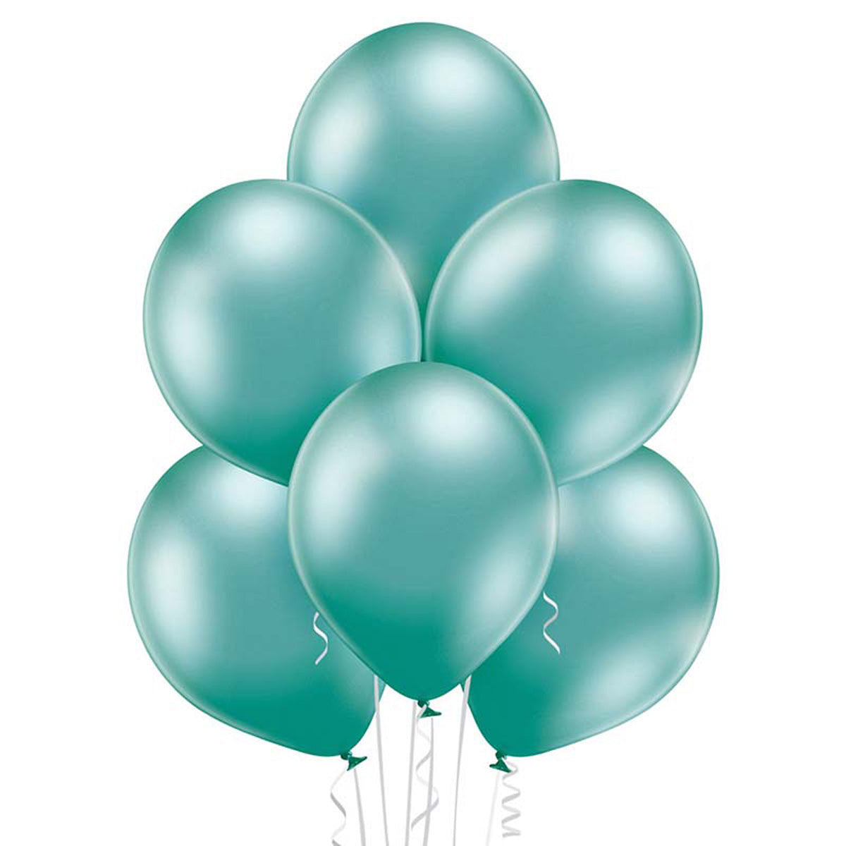belbal-luftballons-uni-glossy-12cm-gr-n-25-stk image 1