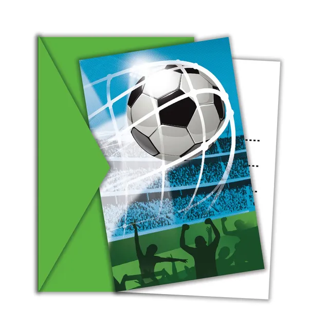 einladungskarten-fu-ball-6-st-ck-fsc-kindergeburtstag image 1