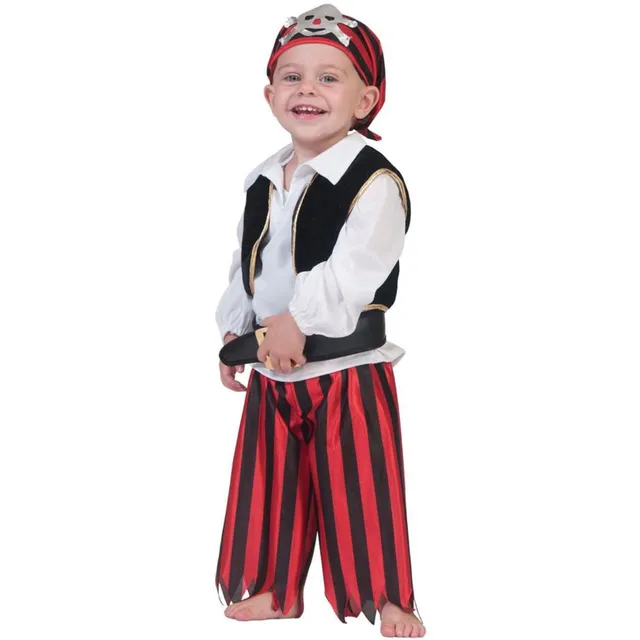 das-kost-mland-baby-piraten-kost-m-seer-uber-bandana-gr-86-104 image 1