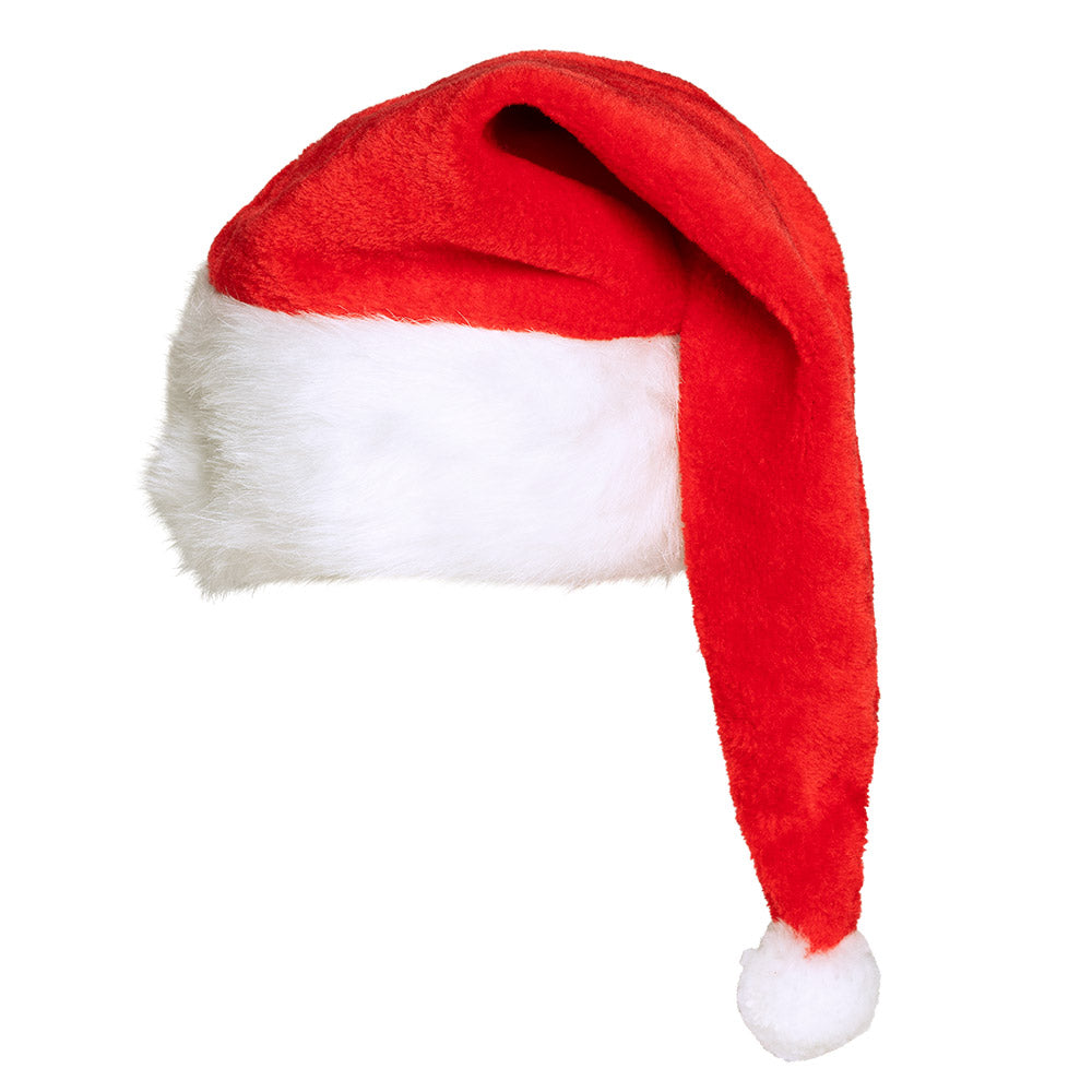 das-kost-mland-weihnachtsmann-m-tze-de-luxe-rot-wei-erwachsene image 1