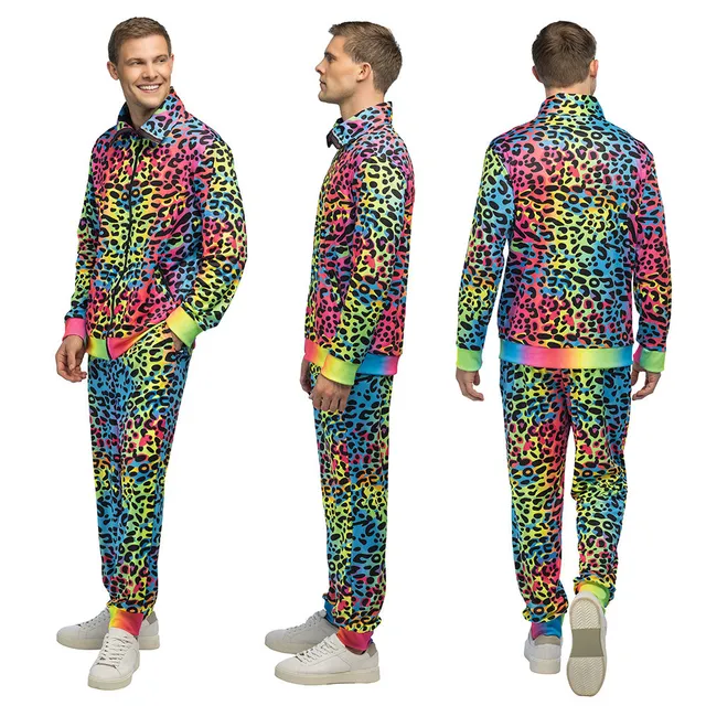 das-kost-mland-herren-leopard-art-trainingsanzug-mehrfarbig-l image 1
