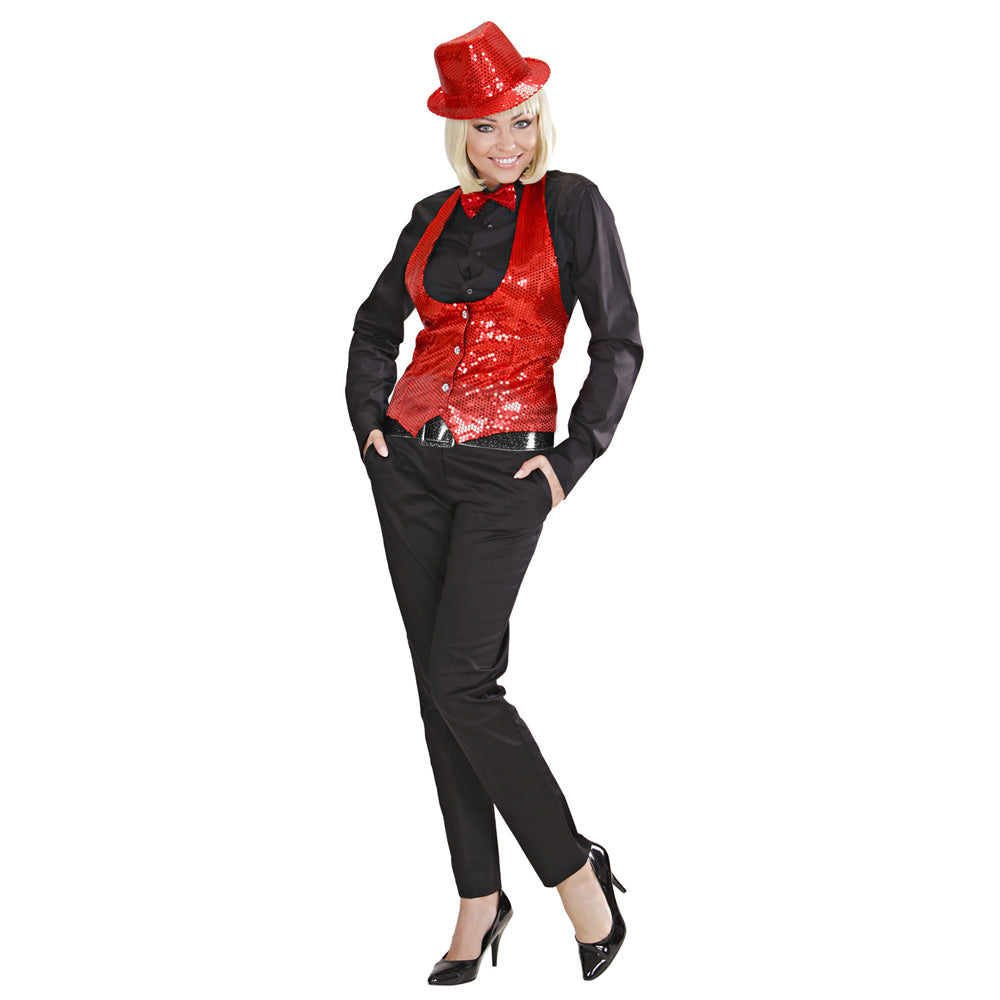 das-kost-mland-accessoires-glitzer-lack-g-rtel-schwarz-120-cm image 3