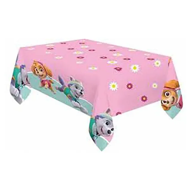 das-kost-mland-dekoration-tischdecke-pvc-paw-patrol-120x180-skye image 1