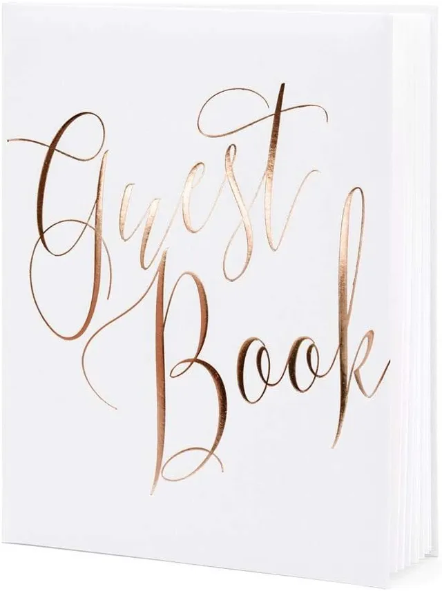 g-stebuch-wei-gold-schrift-22-seiten-20x24-5cm image 1