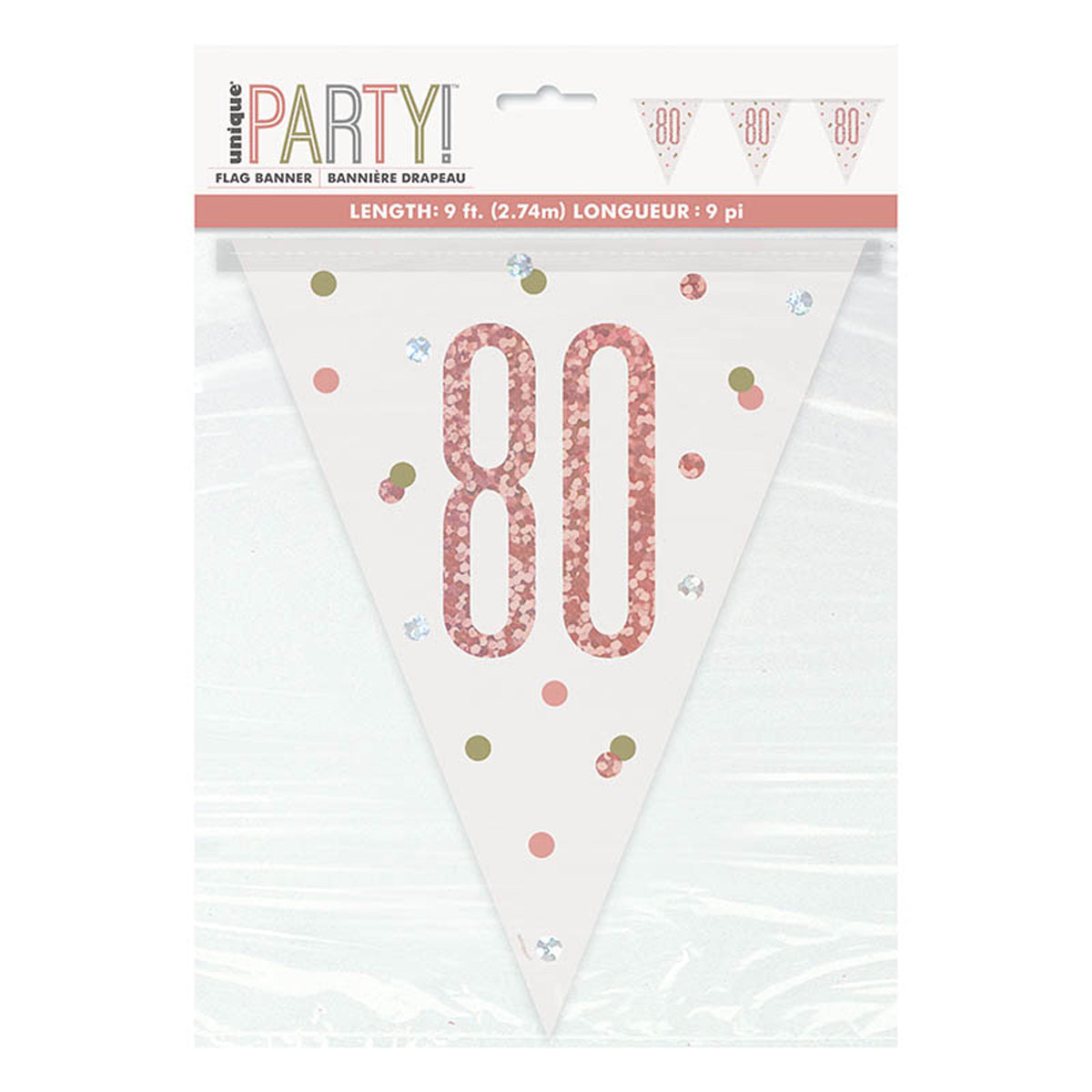 das-kost-mland-wimpelkette-hb-glitz-274-cm-rosegold image 2